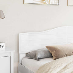 vidaXL Headboard Gloss White Engineered wood 3