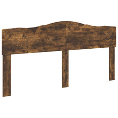 vidaXL Headboard Smoked Oak Engineered wood 2