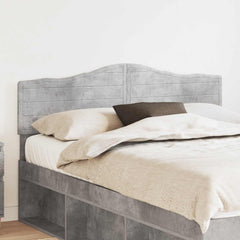 vidaXL Headboard Engineered wood Concrete grey