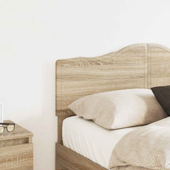vidaXL Headboard Sonoma Oak Engineered wood 3