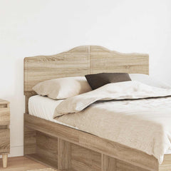 vidaXL Headboard Sonoma Oak Engineered wood 1