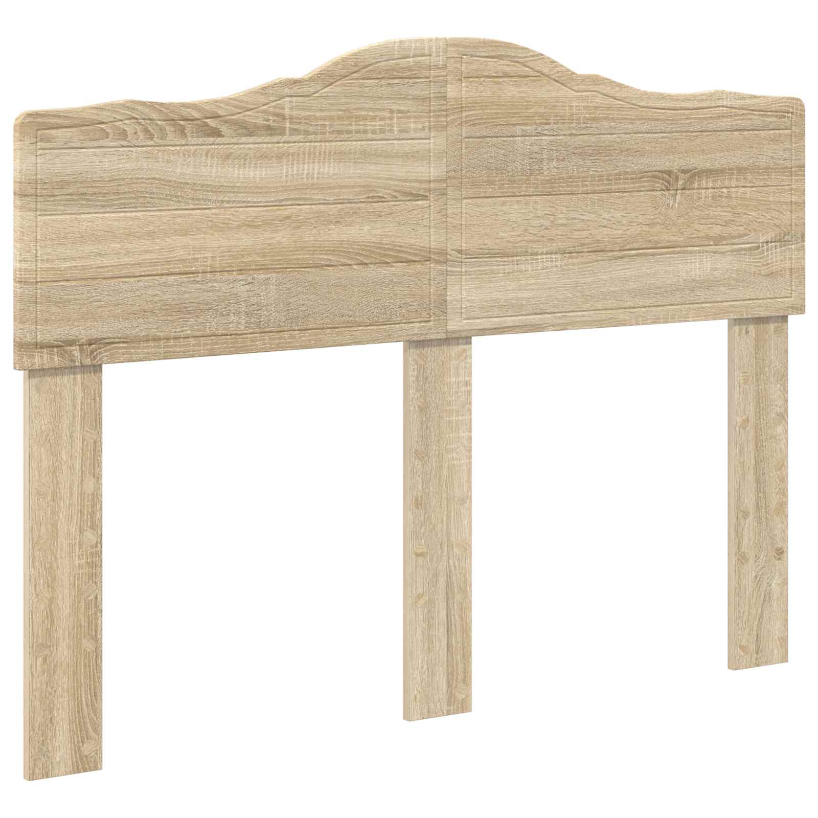 vidaXL Headboard Sonoma Oak Engineered wood 2