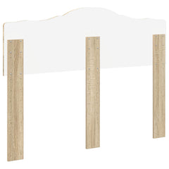 vidaXL Headboard Sonoma Oak Engineered wood 6