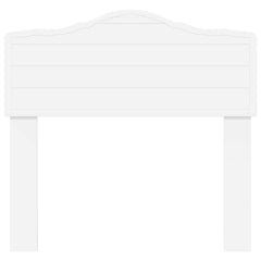 vidaXL Headboard White Engineered wood 4