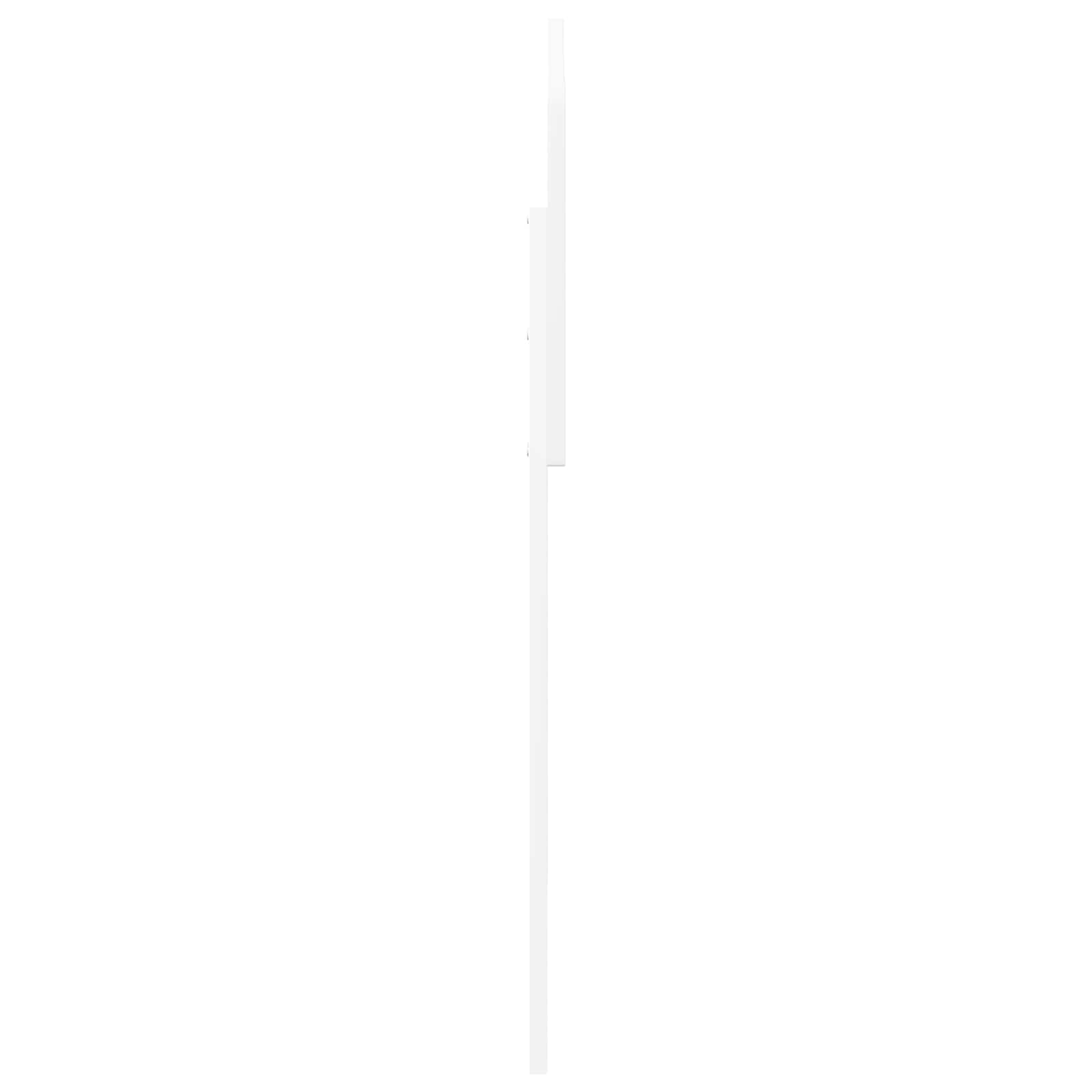 vidaXL Headboard White Engineered wood 5