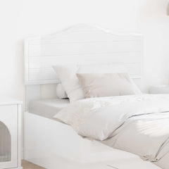 vidaXL Headboard Gloss White Engineered wood 1