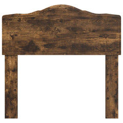 vidaXL Headboard Smoked Oak Engineered wood 4