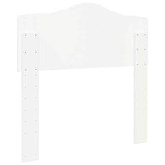 vidaXL Headboard White Engineered wood 6