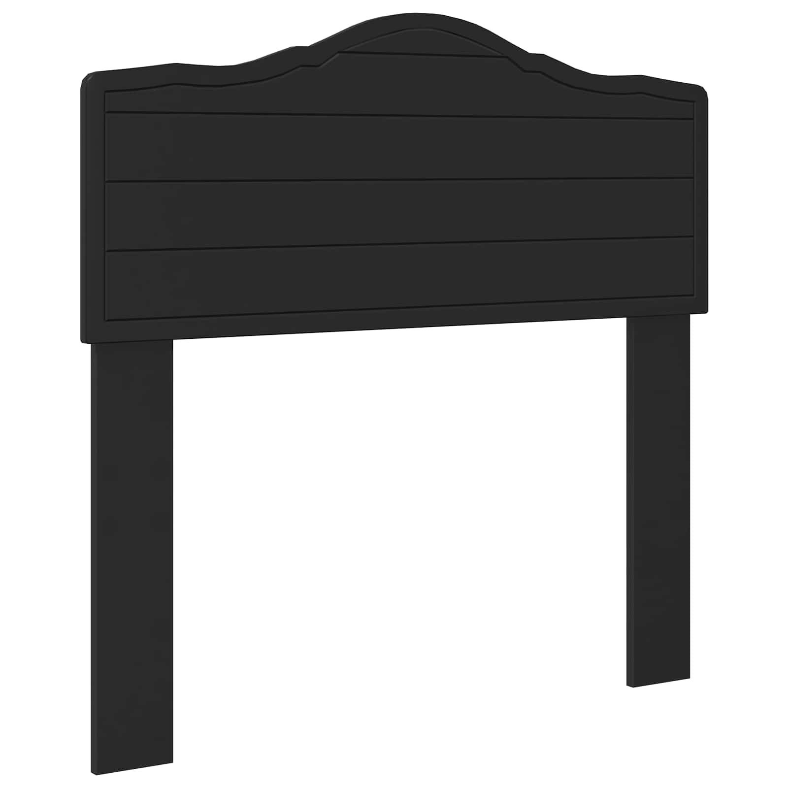 vidaXL Headboard Black Oak Engineered wood 2