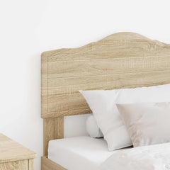 vidaXL Headboard Sonoma Oak Engineered wood 3
