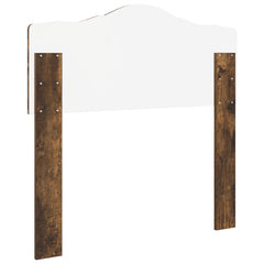 vidaXL Headboard Smoked Oak Engineered wood 6