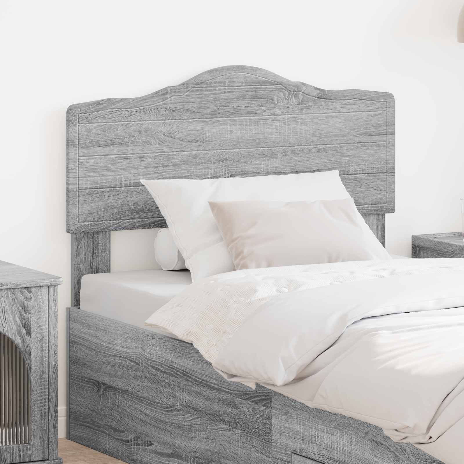 vidaXL Headboard Grey Sonoma Engineered wood 1