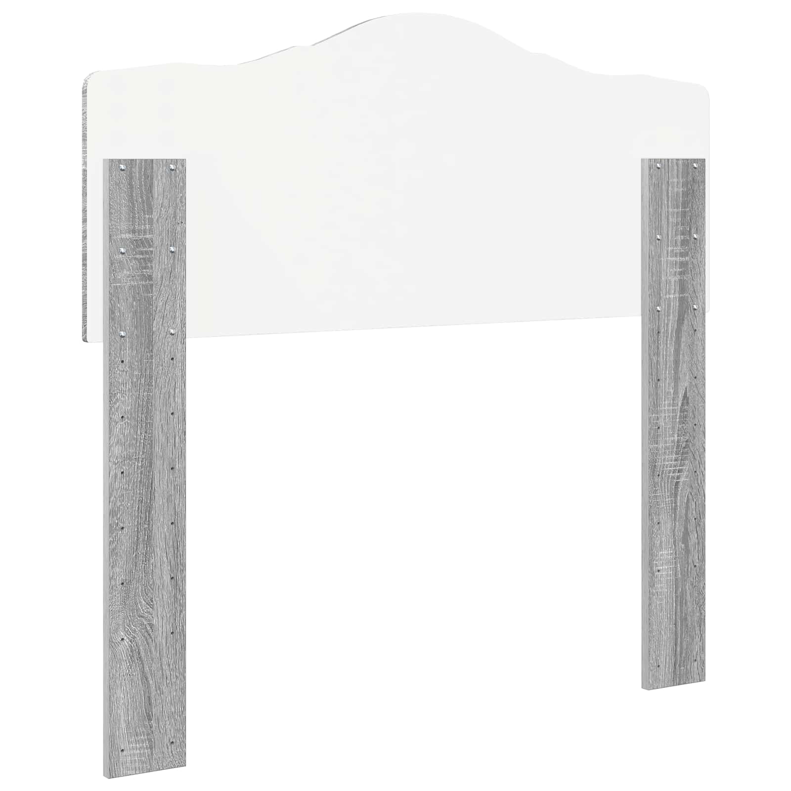 vidaXL Headboard Grey Sonoma Engineered wood 6