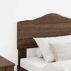 vidaXL Headboard Brown Oak Engineered wood 3