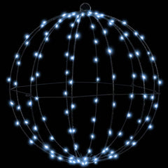 vidaXL Christmas Finial Light 160 LEDs Cool White Diameter 50 x 52 cm 4