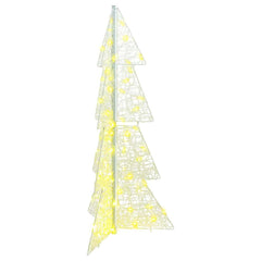 vidaXL Christmas Tree 100 LEDs Warm White 120 cm Acrylic 2