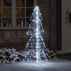 Christmas Tree Acrylic 100 LEDs Cold white 150 cm