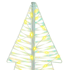vidaXL Christmas Tree 160 LEDs Warm White 150 cm PET 6