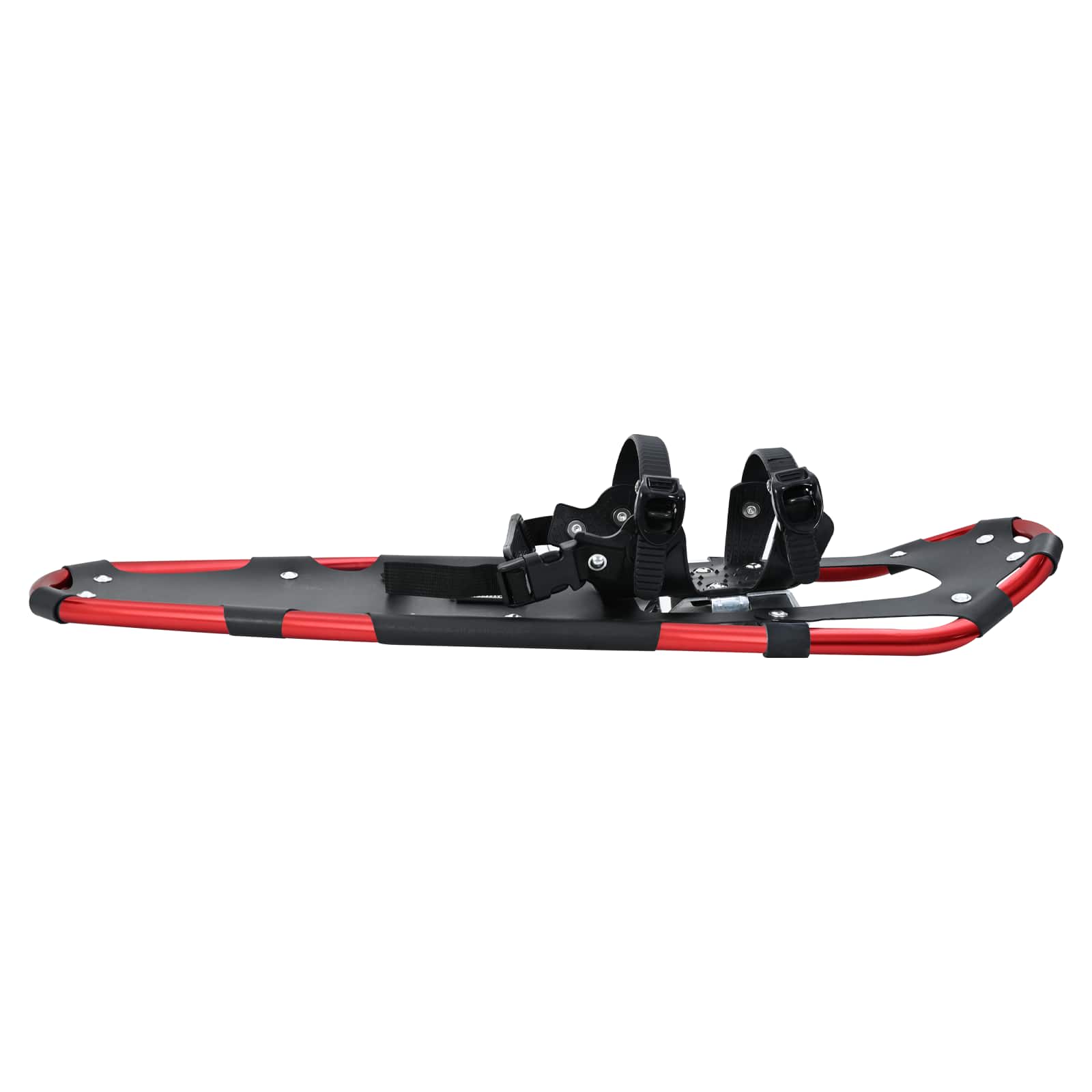 vidaXL 3 in 1 Snowshoes Red and Black 78.5 x 22 cm Aluminum and HDPE 4