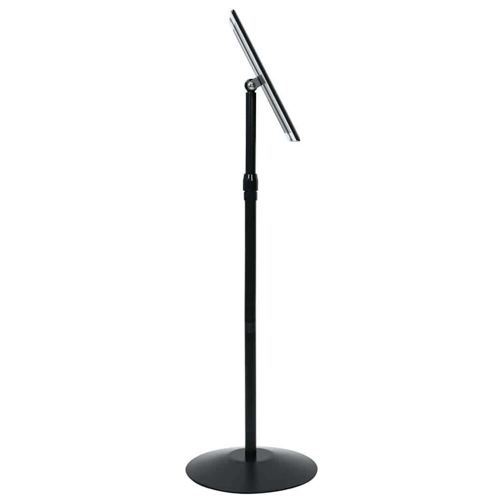 vidaXL Pedestal Poster Stand Height Adjustable Silver A4 PVC and Steel 6