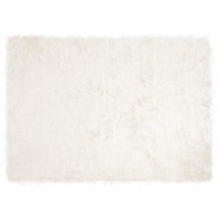 vidaXL Faux Sheepskin Rug TAFALLA White 120 x 170 cm Polyester 2