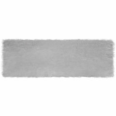 vidaXL Faux Sheepskin Rug TAFALLA Grey 80 x 250 cm Polyester 2
