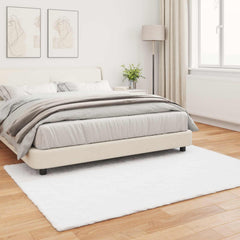 vidaXL Anti-Slip Faux Rabbit Fur Rug OLITE White 120 x 170 cm 4