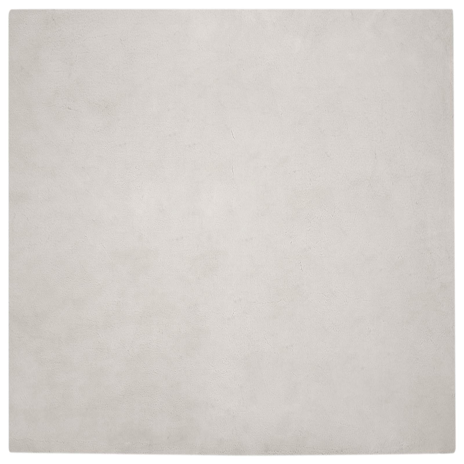 vidaXL Anti-Slip Faux Rabbit Fur Rug OLITE Beige 200 x 200 cm 2