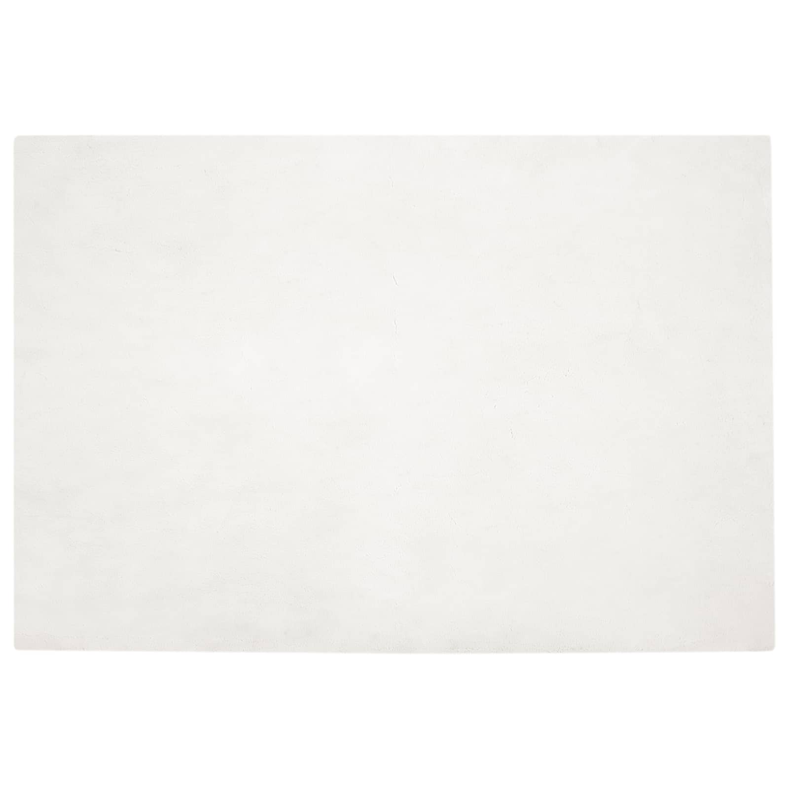 vidaXL Anti-Slip Faux Rabbit Fur Rug OLITE Cream 120 x 170 cm 2