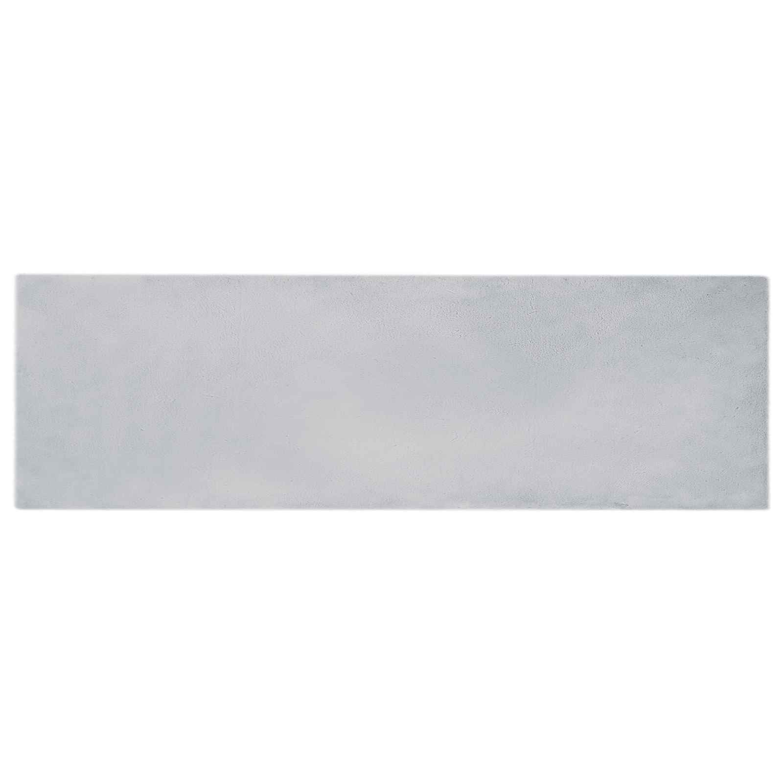 vidaXL Anti-Slip Faux Rabbit Fur Rug OLITE Grey 80 x 250 cm Polyester 2