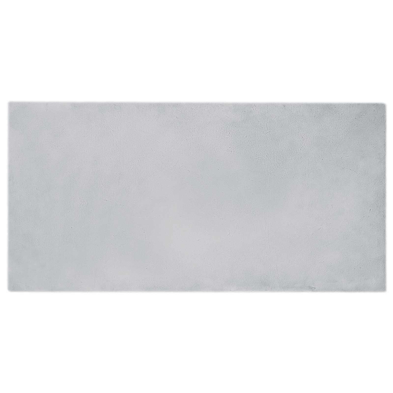 vidaXL Anti-Slip Faux Rabbit Fur Rug OLITE Grey 100 x 200 cm Polyester 2