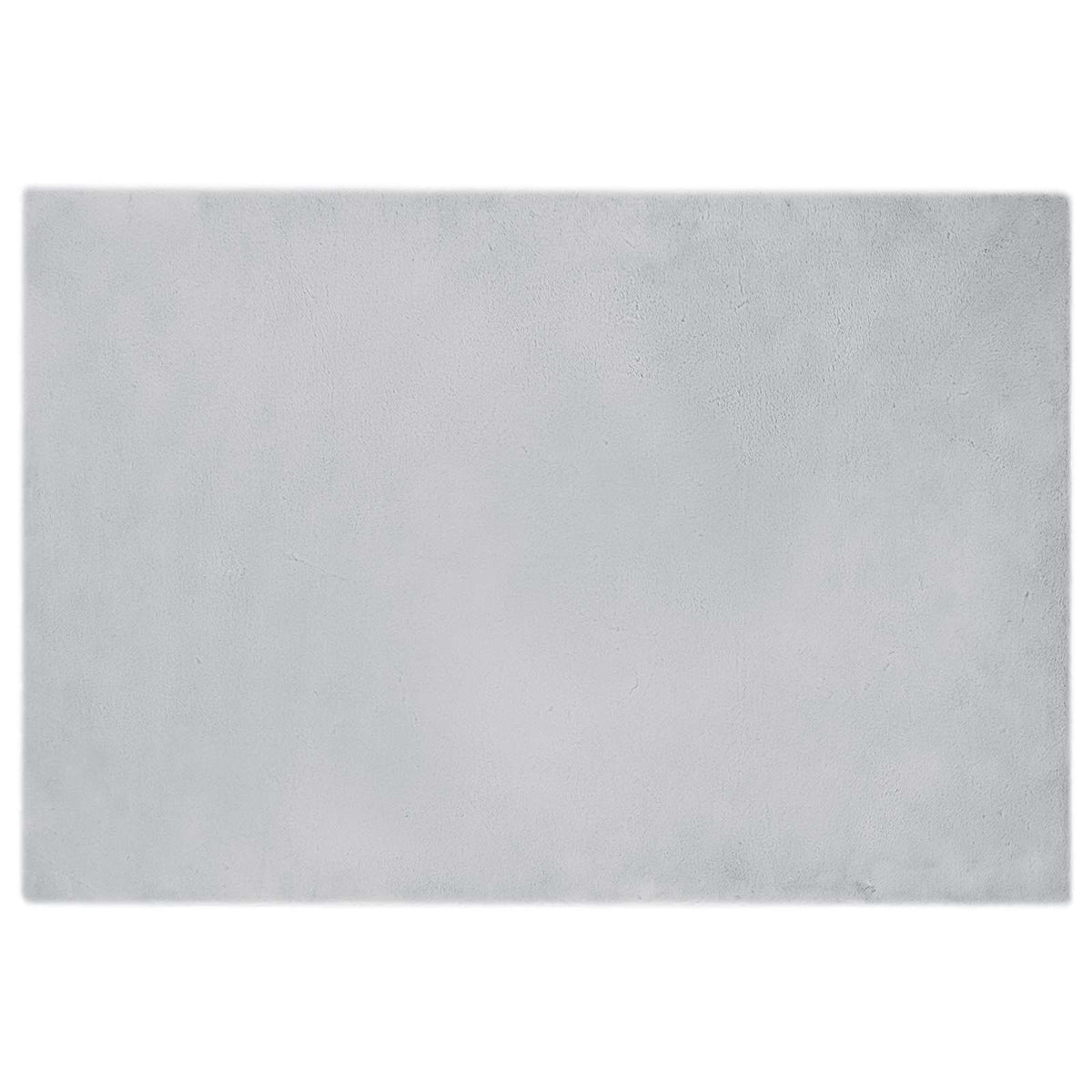 Anti-Slip Faux Rabbit Fur Rug OLITE Polyester Grey 50 x 80–Ø 120 cm 120 x 170 cm