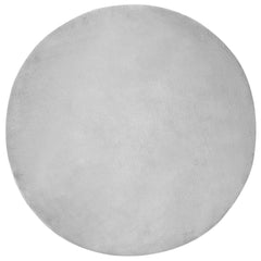 vidaXL Anti-Slip Faux Rabbit Fur Rug OLITE Grey Ø 200 cm Polyester 2