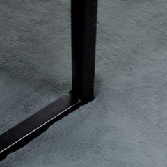 vidaXL Anti-Slip Faux Rabbit Fur Rug OLITE Anthracite Ø 200 cm 6
