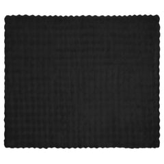 vidaXL Anti-Slip Faux Rabbit Fur Blanket Olite Black 130 x 150 cm 5