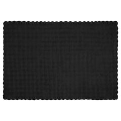 vidaXL Anti-Slip Faux Rabbit Fur Blanket Olite Black 150 x 220 cm 5
