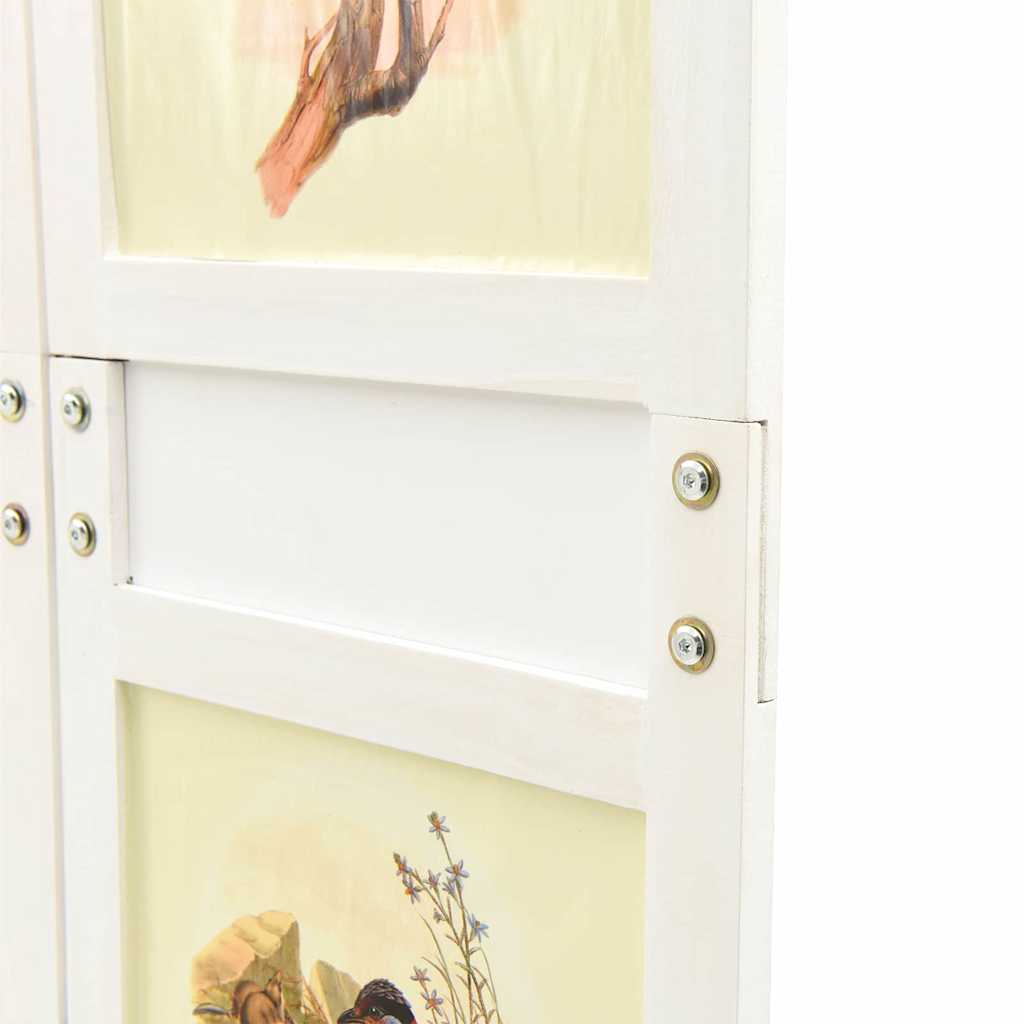 Romdivider Panel Folding White MDF 106 x 165 cm