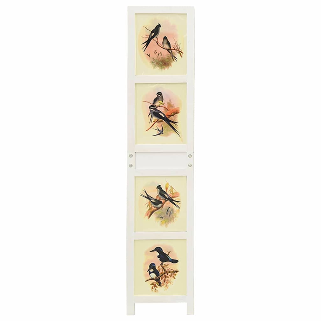 Romdivider Panel Folding White MDF 106 x 165 cm