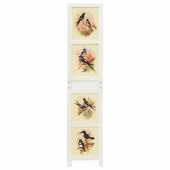 Romdivider Panel Folding White MDF 106 x 165 cm