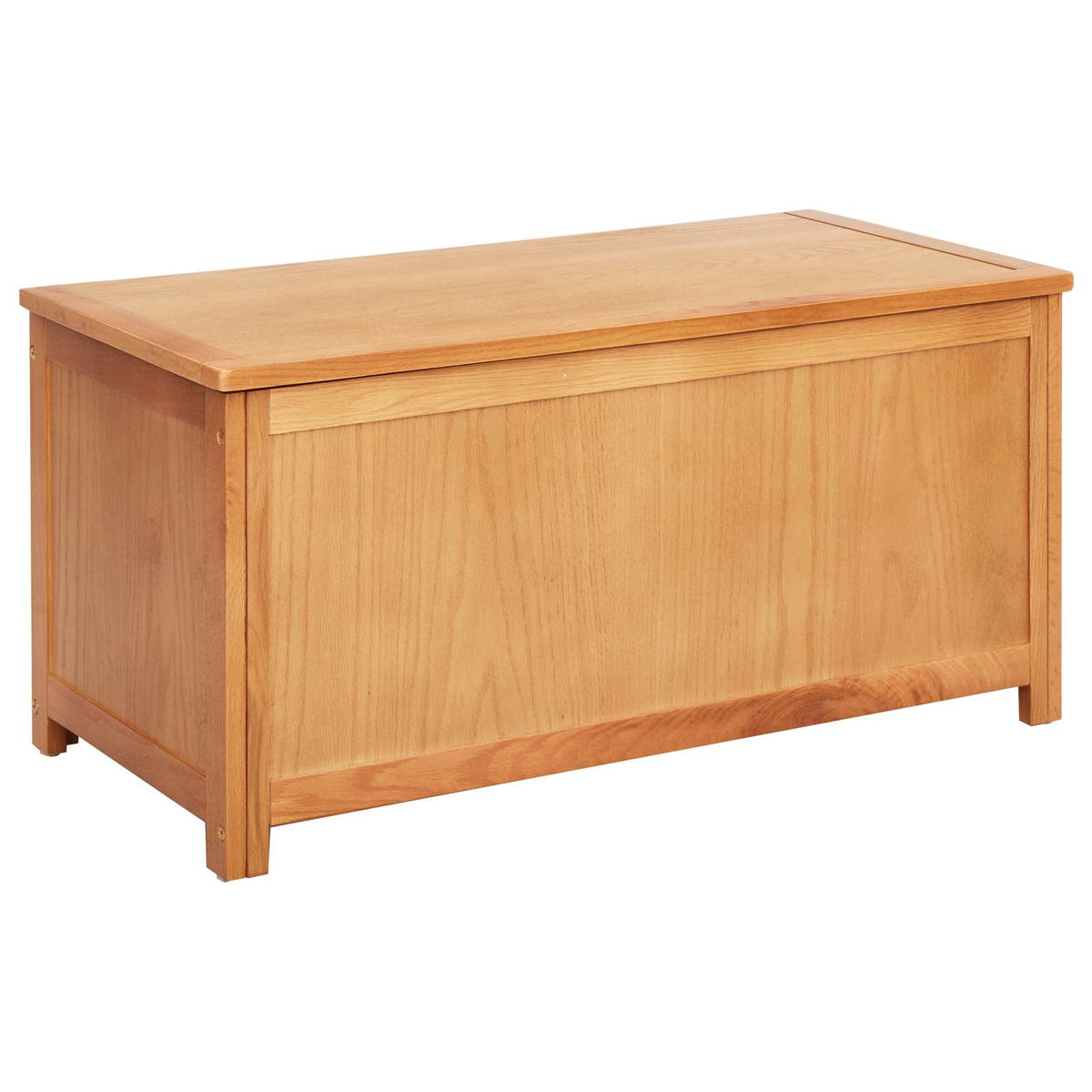 Storage Box Solid Oak Wood 90 x 45 x 45 cm