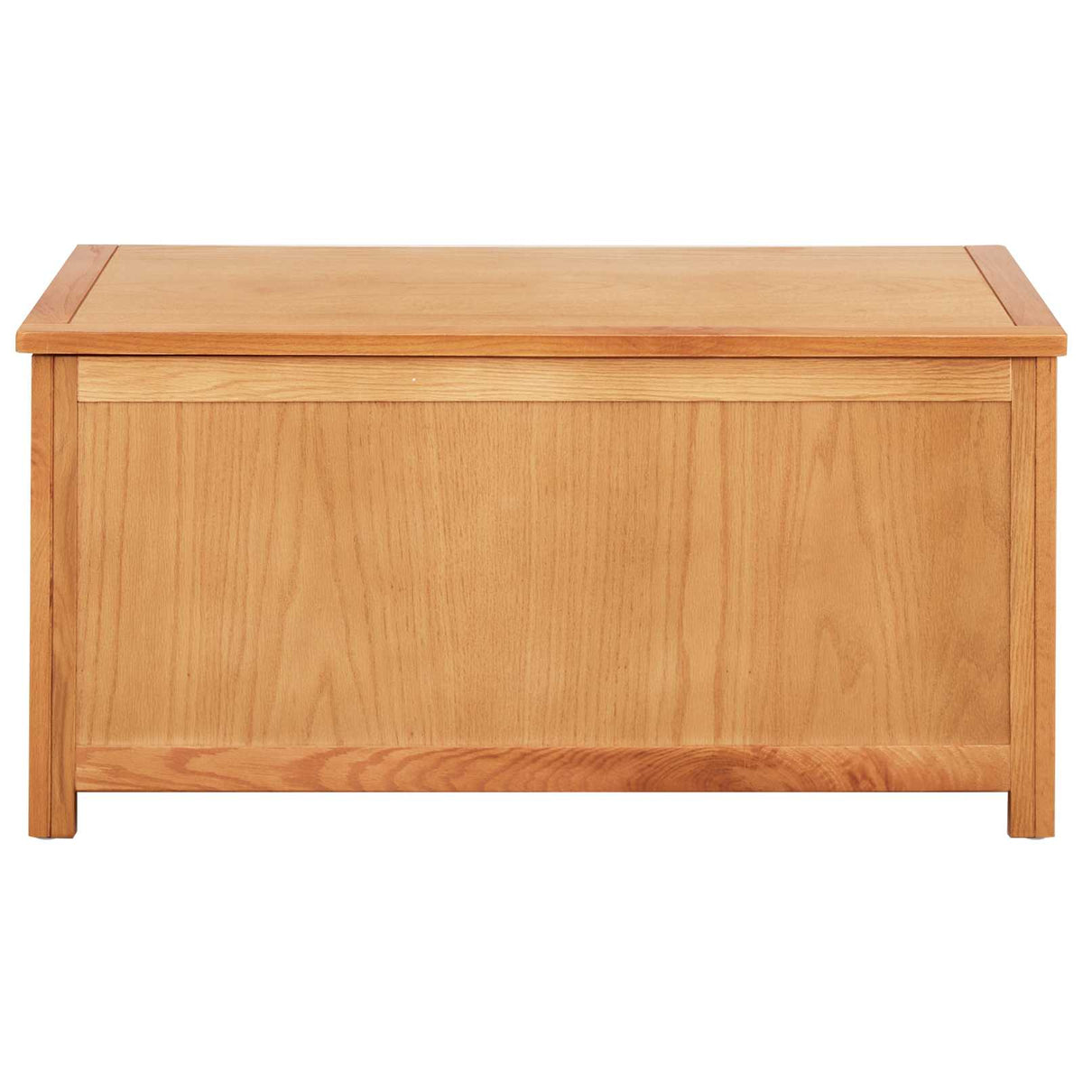 Storage Box Solid Oak Wood 90 x 45 x 45 cm