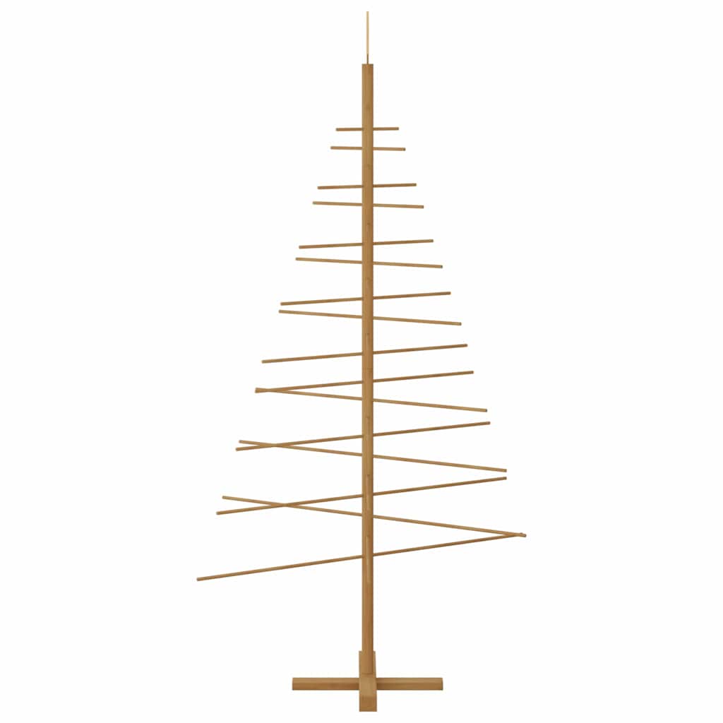 vidaXL Wooden Christmas Tree KOTKA 180 cm Bamboo and Solid Pine Wood 6