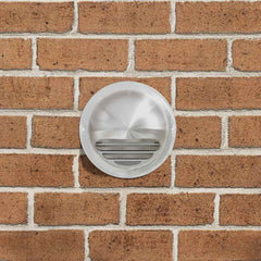 vidaXL Air Vent Covers 8 pcs Silver 150 mm Stainless Steel 4