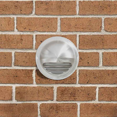 Air Vent Covers Silver Stainless Steel 150 mm