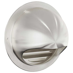 vidaXL Air Vent Covers 8 pcs Silver 150 mm Stainless Steel 2