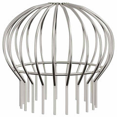 Gutter Leaf Guard Silver Stainless Steel 160 mm 2