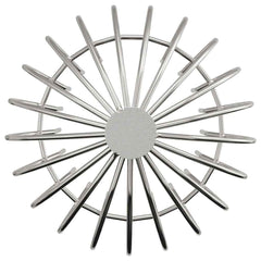vidaXL Gutter Leaf Guard 2 pcs Silver 160 mm Stainless Steel 6