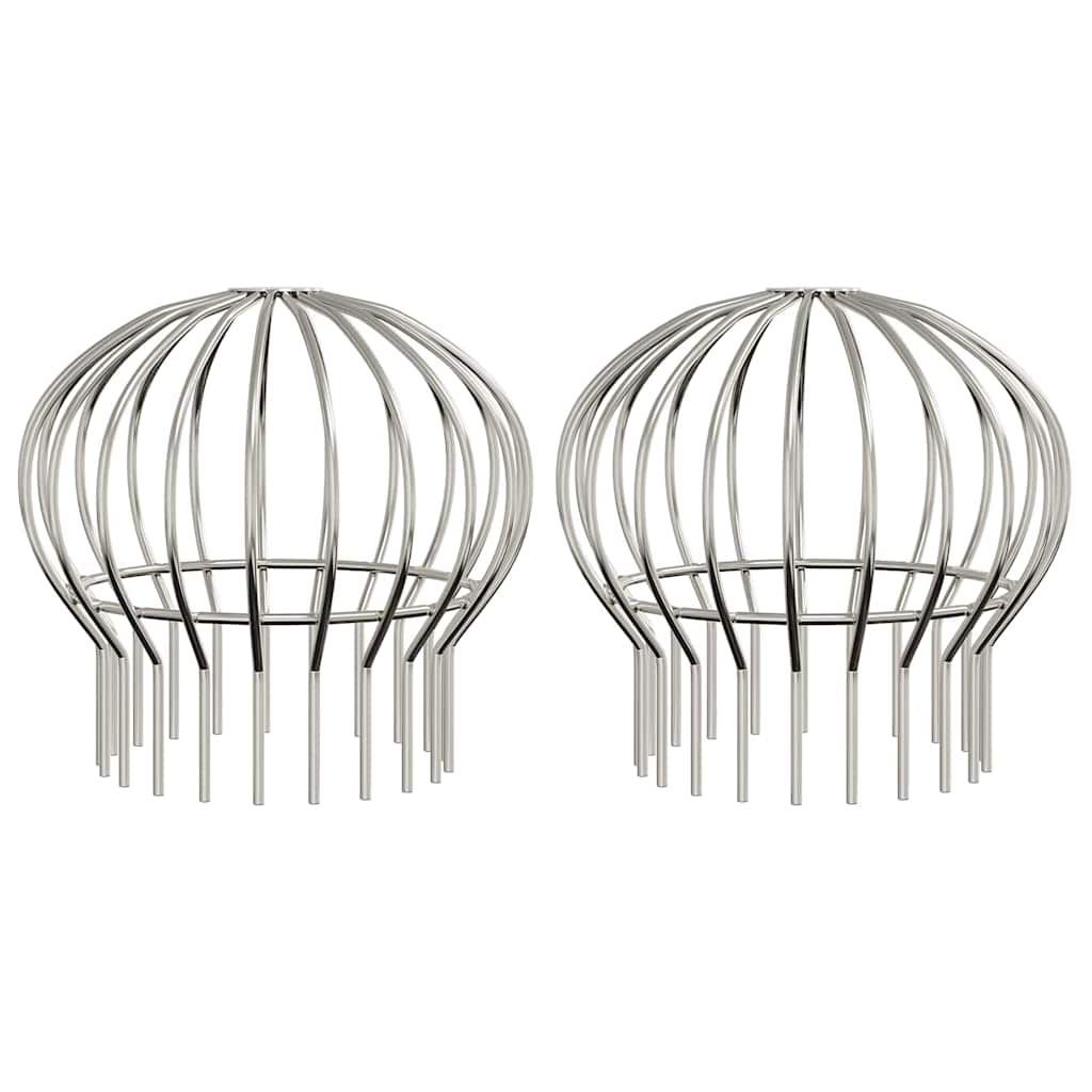 Gutter Leaf Guard Silver Stainless Steel 160 mm 2