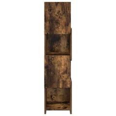 vidaXL Corner Cabinet 25.5x25x102cm Engineered Wood Smoked Oak 6