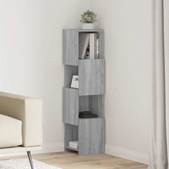 vidaXL Corner Cabinet 25.5x25x102cm Engineered Wood Grey Sonoma 1
